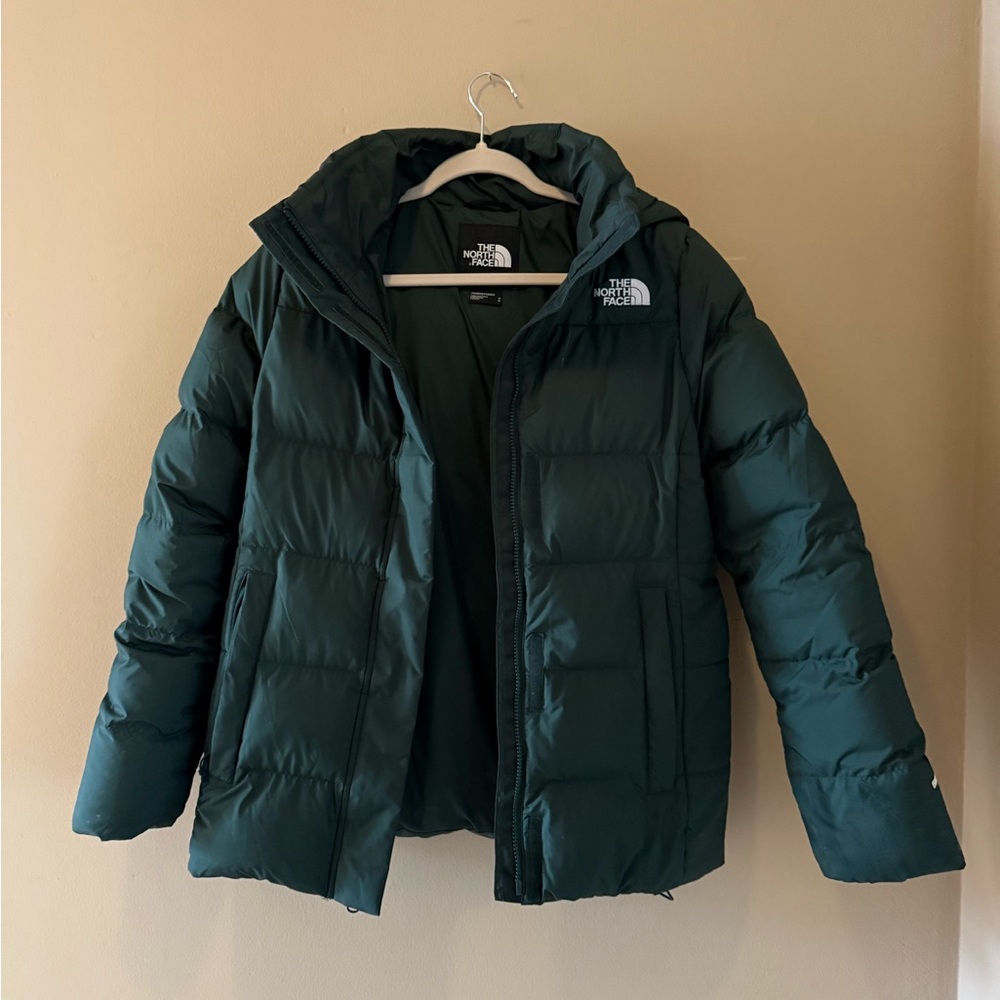 Green Northface Puffer